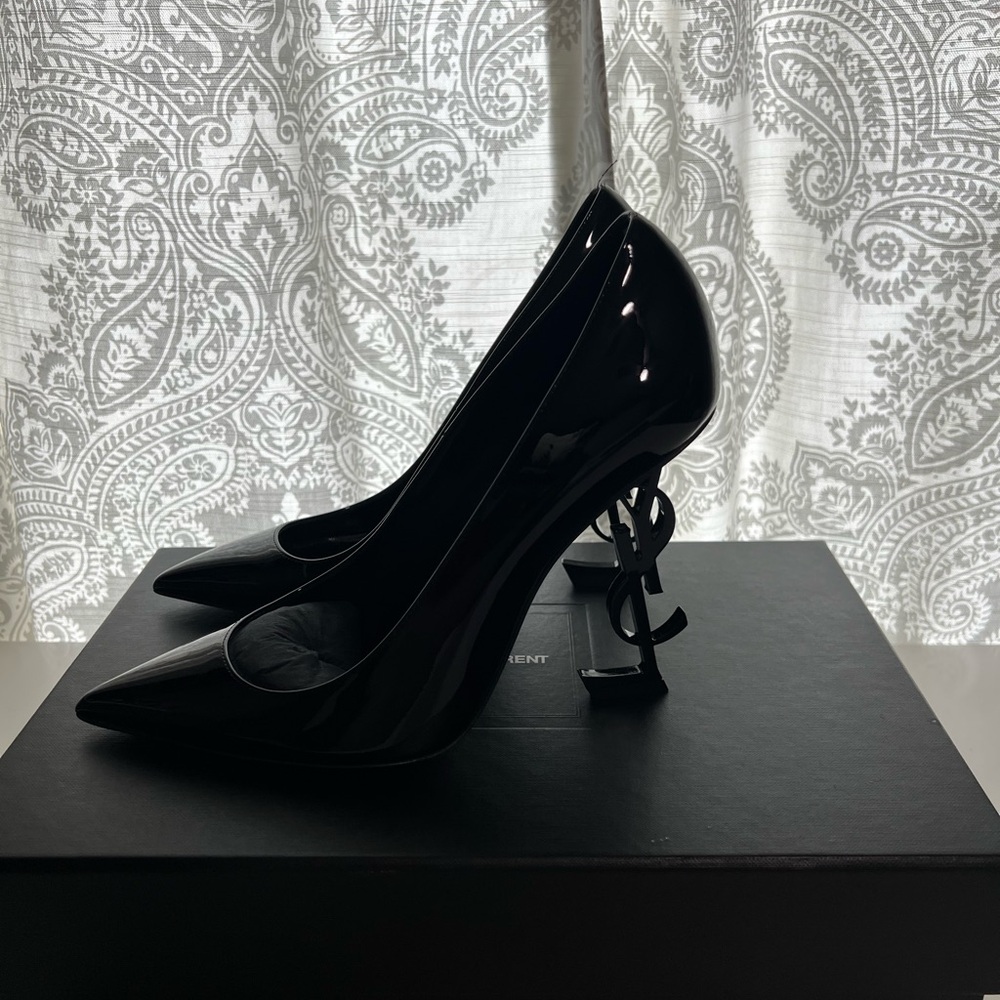 Saint Laurent Black Opyum 110 YSL Heel - Picture 6 of 6